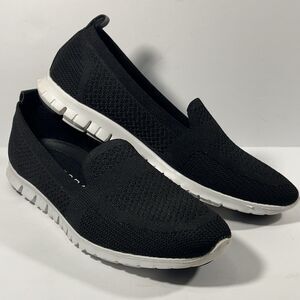 Cole Haan ZEROGRAND Stitchlite Slip On Loafers Womens Size 8B Black‎ W20352